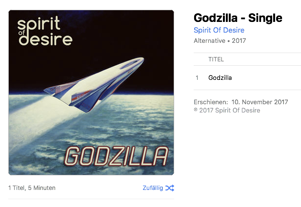 BAM001: „Godzilla“ erscheint bei Battersea Alternative Music