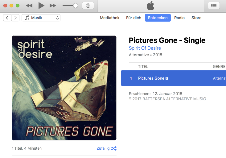 BAM002: „Pictures Gone“ erscheint bei Battersea Alternative Music