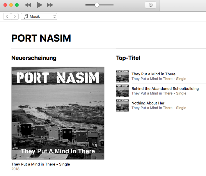 BAM 004: PORT NASIM – They Put A Mind In There ist erschienen