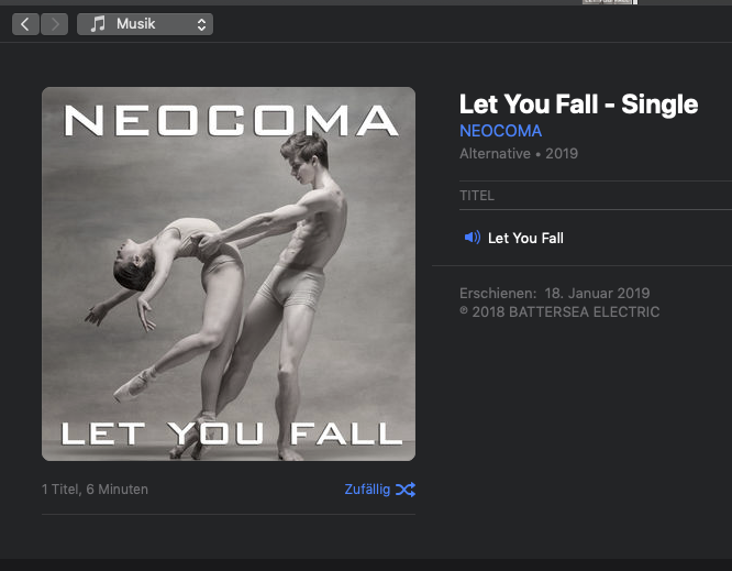 Neocoma: Let You Fall ist veröffentlicht